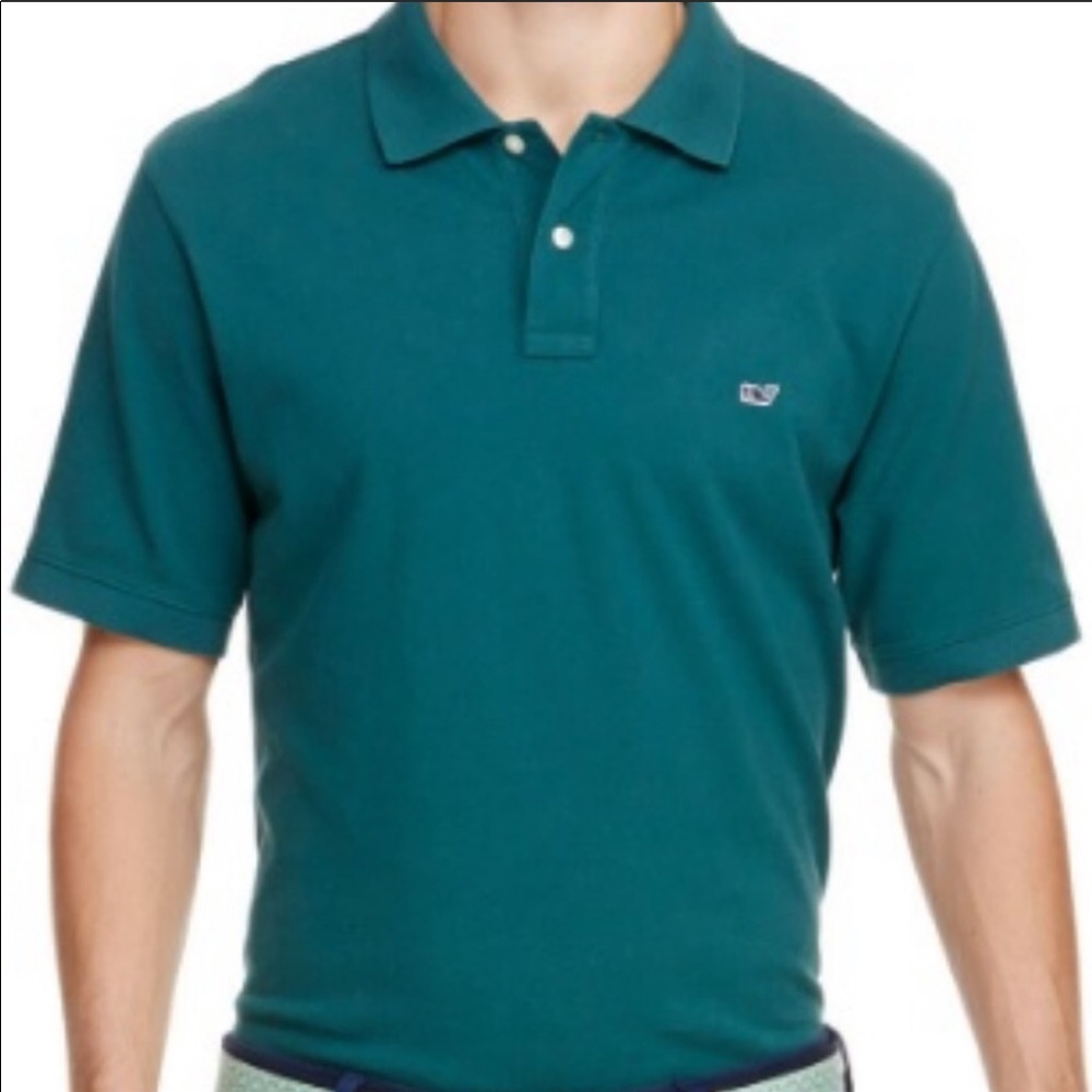 Vineyard Vines Pique Whale Logo Polo Shirt